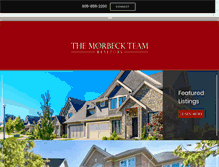 Tablet Screenshot of morbeckteam.com